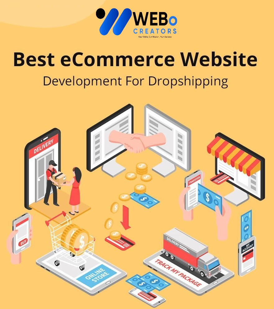 Modern Shopify dropshipping store design for online selling in Kuala Lumpur 2026