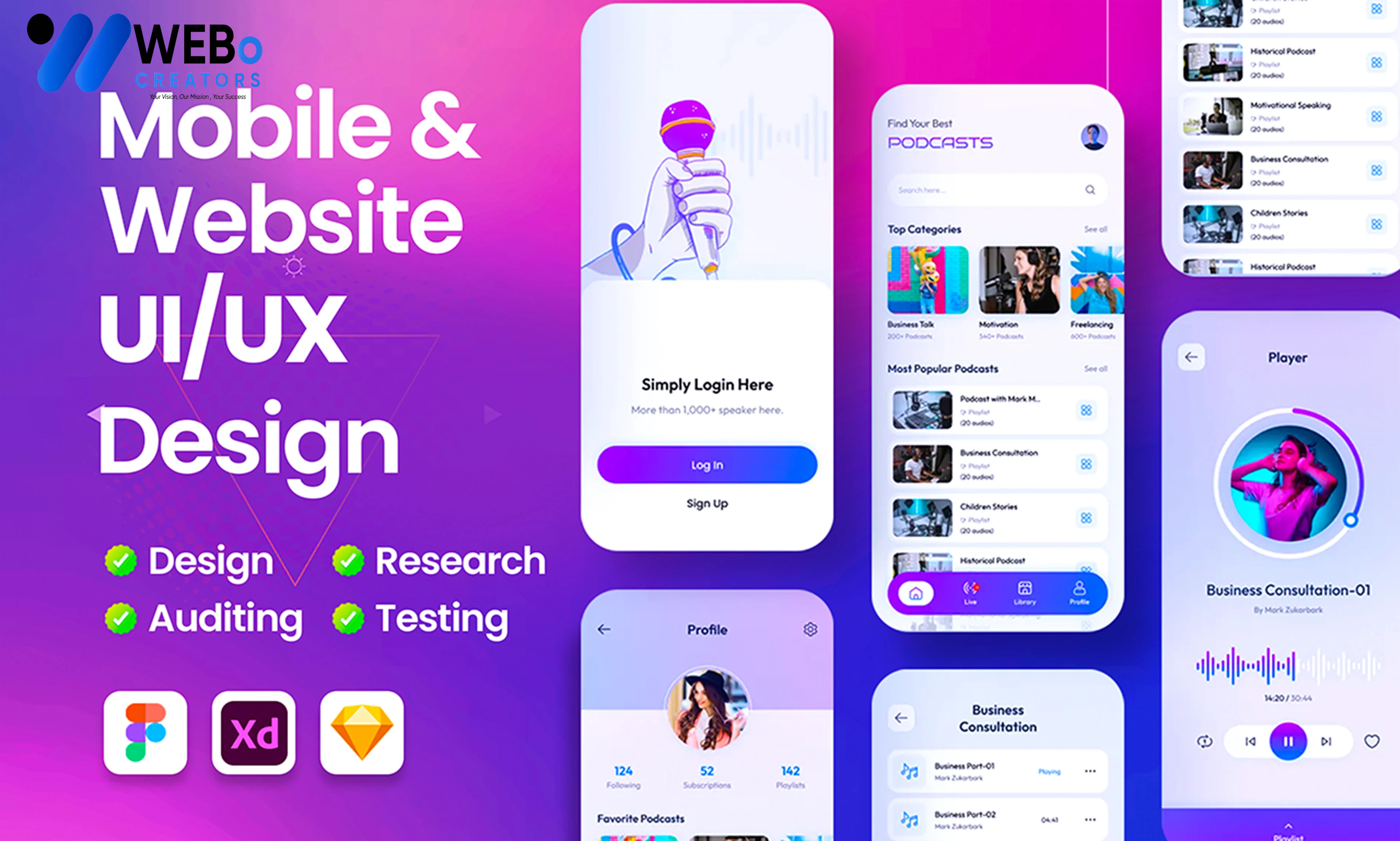 Flutter App UI/UX Design | Beautiful Flutter Interface Design in Kuala Lumpur